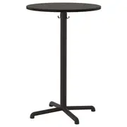 STENSELE bar table, anthracite/anthracite, 70 cm