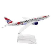 1/400 15cm Aircraft British B777 Plum Alloy Plane Model Plane Collection