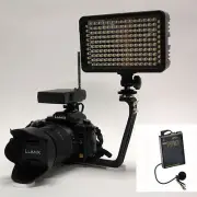 Pro 80D 4K 2 WLM AC/DC video light wireless lavalier mic Canon 7D 6D Mark II 77D