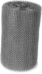 iplusmile Stainless Steel Wire Mesh Roll 6m Length 127mm Diameter Metal Screen for Window Repair DIY Craft Versatile Vent Screen