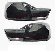 Car Taillight Assembly Compatible For B-MW 4 Series M4 2013-2019 GTS F32 F33 F36 F82 F83 Tail Light LED Turn Brake DRL Lamp(BLACK)