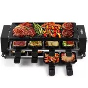 Raclette Grill Korean BBQ Grill, Portable Raclette Table Grill Electric Grill...