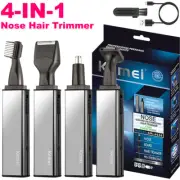 Top Nose Hair Trimmer Nasal Ear Set Electric Personal Hair Care Men Women 4-IN-1