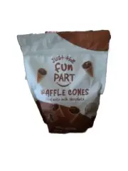 Just The Fun Part, Bite-Size Crispy Mini Waffle Cones Milk Chocolate Belgian