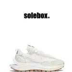 SOLEBOX  NIKE SΑСΑΙ VΑPORWΑFFLE 白鞋 米白 厚底鞋 耐吉 老爹鞋 DD1875100