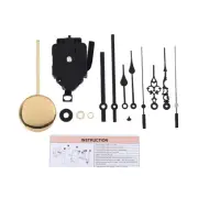 DIY Pendulum Clock Movement Mechanism with 3 Pairs Different Hands Quartz2052