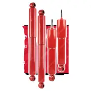 F + R KYB SKORCHED 4'S 4WD Shock Absorbers for TOYOTA Hilux RN106 RN110 RZN174