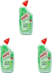 Harpic Eco Fresh Eucalyptus Fragrance Toilet Gel 500 ml (Pack of 3)