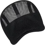 [ROMISBABA] Mens Beret Hats Mesh News Boy Cap Breathable and Sturdy Men's Flat Cap for Fashion and Comfort Black