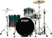 Tama Starclassic Walnut/Birch Lacquer 3-piece Shell Pack - Satin Sapphire Fade