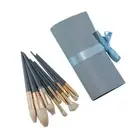 Portable for Facial Makeup Brush Set Manicure Accessories for Powder Blusher Eye