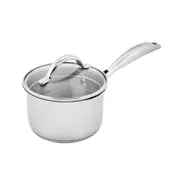 Scanpan Stainless Steel 14cm/1.2L Saucepan w/Lid Round Induction Cookware Silver