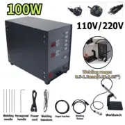 Dentistry Spot Welder 220V/110V Automatic Pulse Argon Welding Machine F/ Jewelry