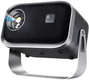 A003 MINI Projector 3D Theater Portable Home Cinema LED Videoprojector WiFi Mirror Smartphone for 1080P 4K Video(UK Plug)