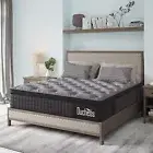 34cm Double Hybrid Mattress - Mattress Comfortable Memory Foam and Pocket Spring