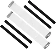 LALADEFIEE Jazz Drum Snare Accessories Snare Drum Wire Straps Set Plastic Metal Mounting Straps for Drum Wire Fixing Easy Install
