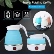 Foldable Water Kettle Mini Silicone Kettle Portable Electric Kettle Travel Use