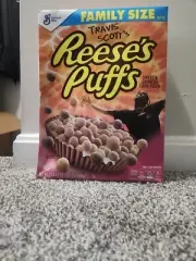 TRAVIS SCOTT's REESES PUFFS Special Edition Brought to you By CACTUS JACK 20.7oz