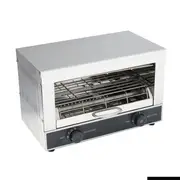 Benchstar Single Infrared Quartz Element Salamander Griller Toaster And Timer - Commercial Toaster Ovens (QT-1)