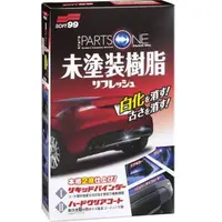 在飛比找PChome24h購物優惠-日本 SOFT99 未噴漆樹脂製品清潔、鍍膜劑