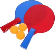 LOPUNER 1 Set Table Tennis Trainer Set with Paddles Balls Shaft for Indoor Sturdy Base for Stability Promotes Parent Interaction for Personal Training Activities