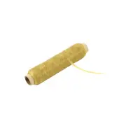 1 Single Spool 30LB Sinew Natural Bead Poly Thread Bobbin Artificial Wax Sinue