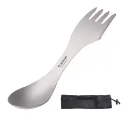 Spork Camping Lightweight Practical Spoon For Mesh Bag Portable Tableware