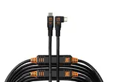 Tether Tools TetherPro 10G USB-C to USB-C Straight to Right - 9.4m - Black