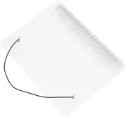 Translucent Binder Cover Shell Notepad Protector for Students Teachers for Offices Classrooms Easy to Clean Notebook Cover