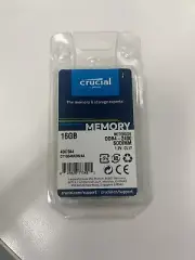 Crucial 16GB 1x16GB SODIMM DDR4 2400Mhz PC4-19200 Laptop Memory CT16G4SFD824A