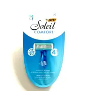 BIC Soleil Women's Disposable 4 Blade Razors | Comfort 3 Pack