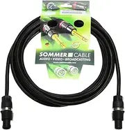 Sommer Speakon 30227632 Speaker Cable 10 m Black