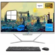 Aio All IN One I5 24 " Full HD Windows 11 8gb 240gb PC Computer Touchscreen_