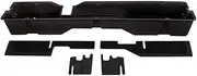 DU-HA Under Seat Storage fits 2004-2008 Ford F150 SuperCab & SuperCrew | Black Heavy-Duty Back Seat Organizer, Includes 2-Piece Dividers | 20004