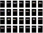 30PCS 1 Set Creative Postcards Artistic Beautiful Postcards, Text Control