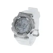 Casio G-Shock Mens Watch M-110SCM-1A Camo Skelton Clear