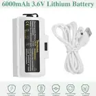6000mAh 3.6V Li-ion Battery For iRobot 4446040 BC674 Braava Jet 240 241 245 244