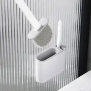Revolutionary Silicone Soft Flex Toilet Brush, Cleaning Brush and Holder