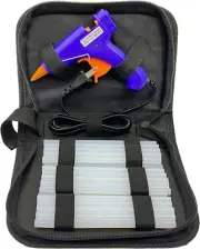 Hot Glue Gun Kit, Mini Hot Melt Glue Gun for Crafts with 30 Glue Sticks
