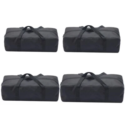 Tent Poles Storage Bag Waterproof Carry Bag Portable Zippered Luggage Bag