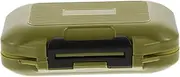 Abaodam Plastic Fishing Box Storage Container Thick Frame for Hooks and Accessories Easy to Organize
