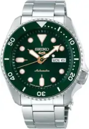 SEIKO SBSA013 SEIKO 5 SPORTS Green Mechanical Automatic Men's Watch New in Box