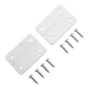 For Igloo Cooler Hinges Replacement Kit Set of 2 Hinges and 8 Stainless Screws
