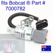 fits Bobcat Fuel Shut Off Solenoid Flame Out Stop 7000782 E08 E10 E10Z E17 E17Z
