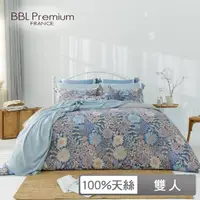 在飛比找momo購物網優惠-【BBL Premium】100%天絲印花床包被套組-幻境奇