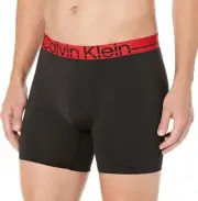 Calvin Klein Men's Techno Minimal Micro Boxer Brief, Black, Large