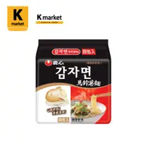 在飛比找蝦皮購物優惠-【Kmarket】韓國農心馬鈴薯麵4入 人氣泡麵 Nongs