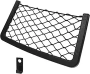 ULTECHNOVO Cargo Nets Elastic Stretchable Pocket Storage Mesh Net Universal Automotive Cargo Netting Storage Pouch for Car Truck SUV Boats (14.15X7.47 Inch)