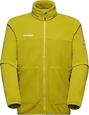 [Mammut] Fleece Inominata Light Midlayer Jacket, Asian Fit, Men's, Innominata Light ML Jacket, AF Men, aura, L