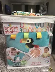 Bright Starts Ultra Cozy Tag N ' Go Cart Cover 2 In 1 New in Box